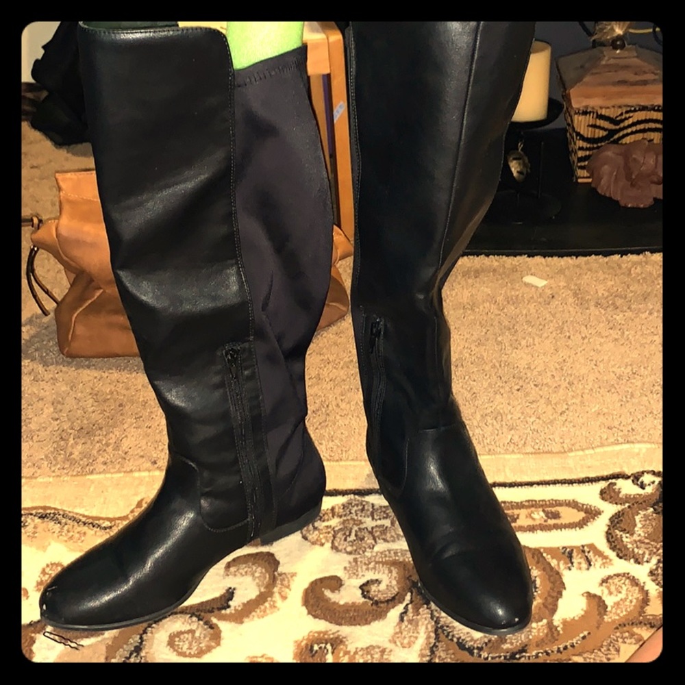 Black boots